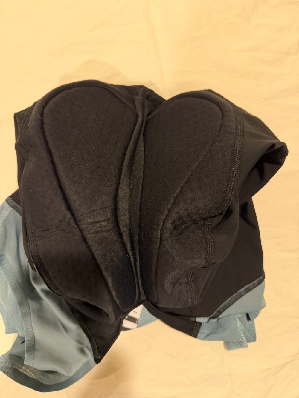 Rapha Pro Team Bib Shorts Men's Medium Blue Black Like New Cycling - Picture 5 of 5